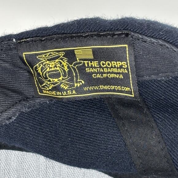 USS Bataan Hat Cap Strap Back Embroidered Alligator Leaf Military Mens USA Navy - Picture 7 of 8